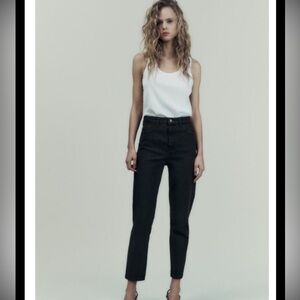 ZARA Women's Black Jeans Size 4
